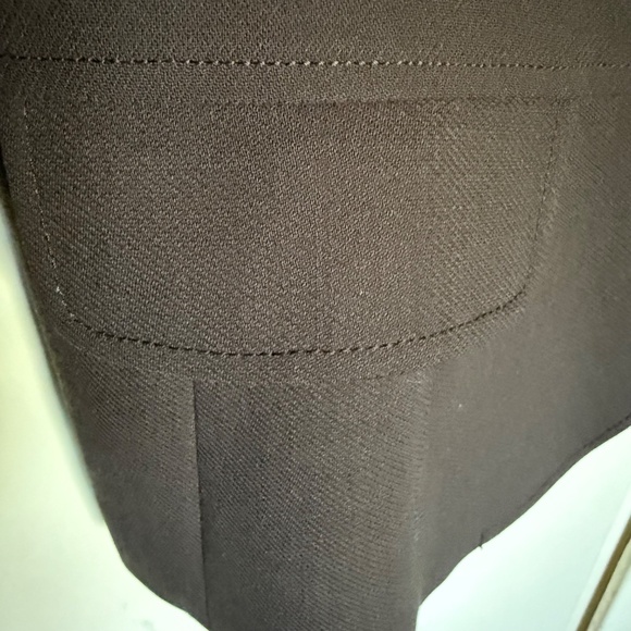 J. Crew Brown 100% Wool Blazer 2 button Size 10 Tall Corpcore‎ Career - Picture 6 of 11